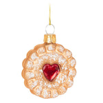 Iced Cookie with Heart Ornament