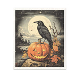 Pumpkin & Crow Dishcloth