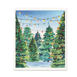 Tree Lot Dishcloth