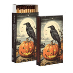 Pumpkin & Crow Matches. 45 Pcs