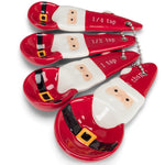 Santa Measuring Spoons. Set of 4