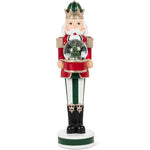 Large Nutcracker with Snow Globe