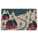 Winter Village Doormat