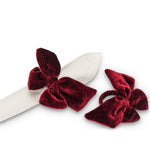 Velvet Bow Napkin Ring
