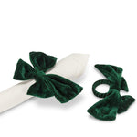 Velvet Bow Napkin Ring