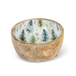 Pine Trees Small Bowl