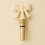 Enamelled Bow Bottle Stopper