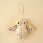 Luna the Owl Felt Ornament
