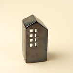 Midnight Ceramic Tealight House