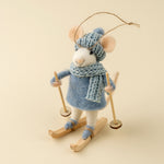 Peak Piper Mouse Holiday Ornament