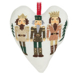 Nutcracker Trio Heart Ornament