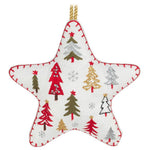 Trees Star Ornament
