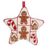 Gingerbread Star Ornament