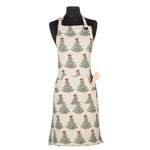 Holiday Trees with Bows Apron