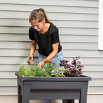 Crescent Garden Elevated Harvest Planter