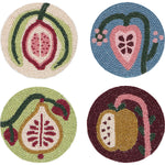 Pome Beaded Coasters Set of 4