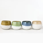 Falling Glaze Pots