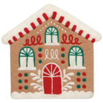 Gumdrop Lane Christmas Felted Wool Trivet