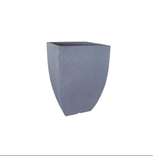Modern Square Planter - Japi Pottery Charcoal