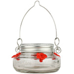 Mason Jar Hummingbird Feeder
