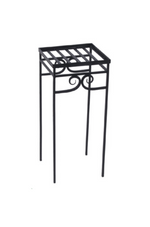 Forged Metal Square Plant Stand