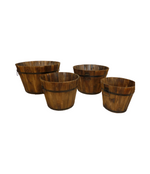 Round Barrels w/Bands & Handles