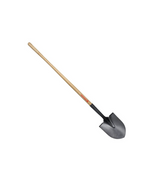 Round Point Shovel w/ Long Handle
