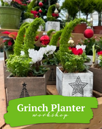 Grinch Planter Workshop