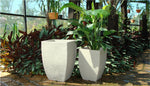 Modern Square Planter - Japi Pottery Granite