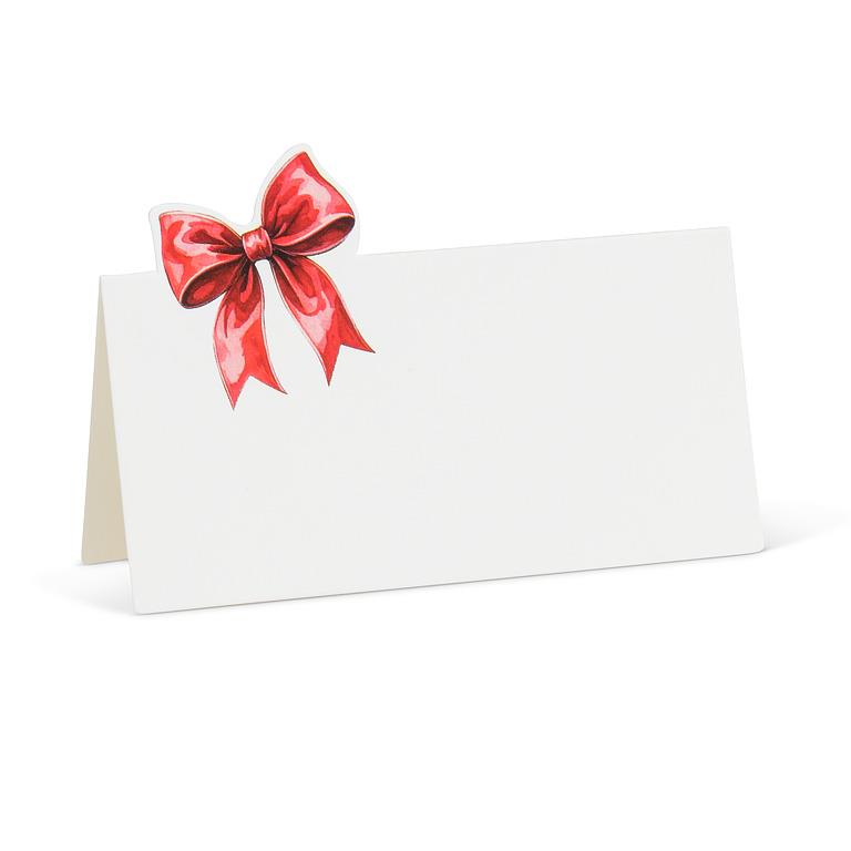 Christmas Fold Placecard. 12 Pcs