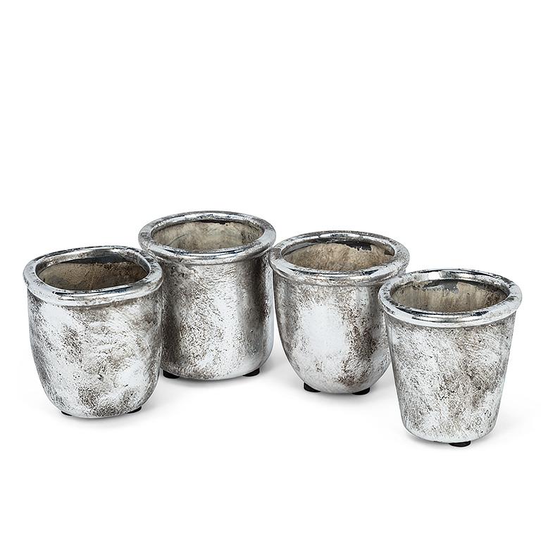 Gryphon Silver Pot