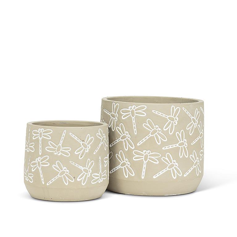 Dragonfly Pot