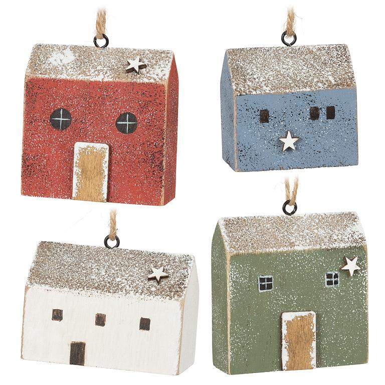 Winter House Ornament
