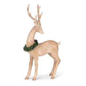 White Tail Deer w/Wreath