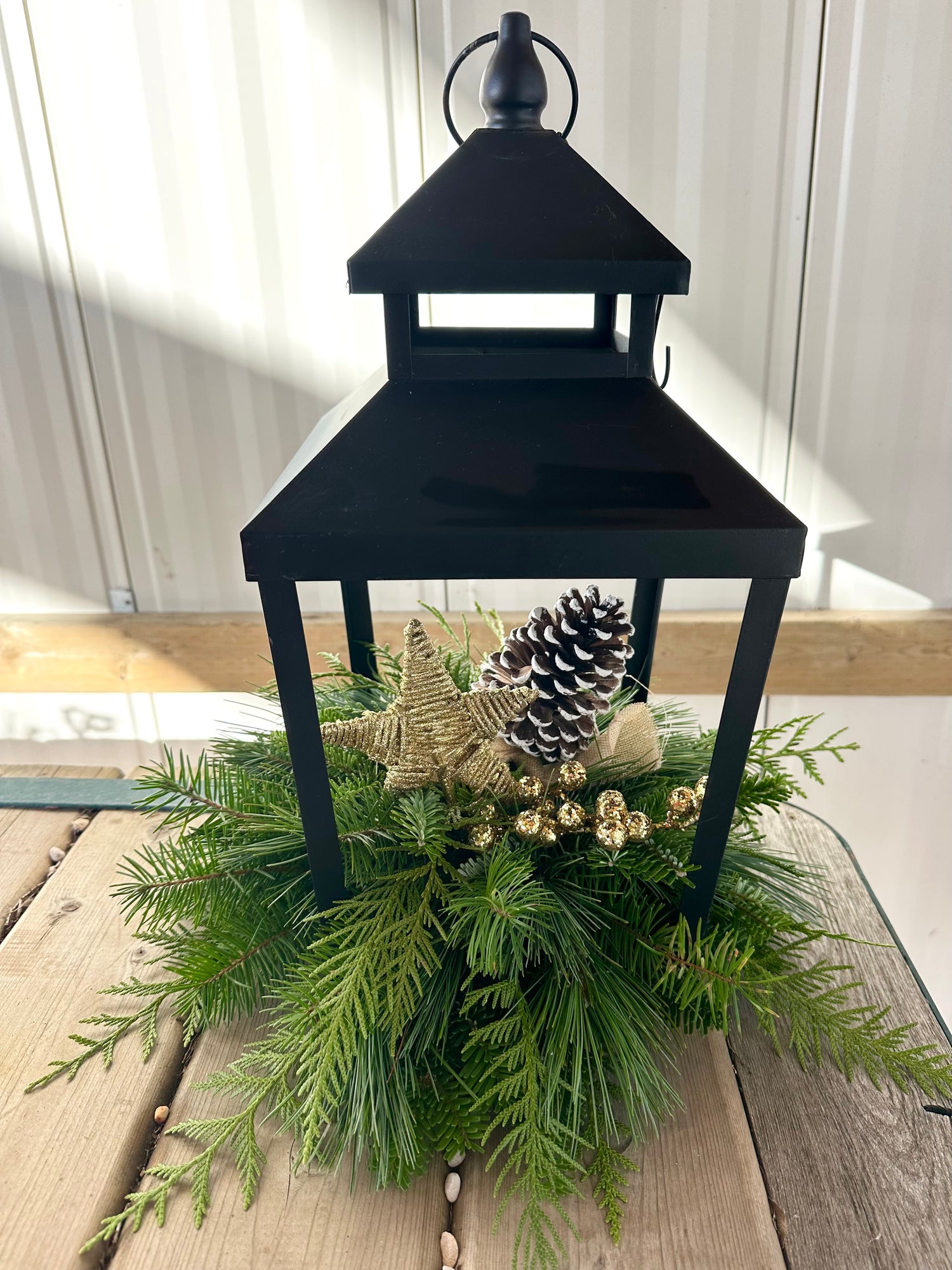 Greenery Lantern