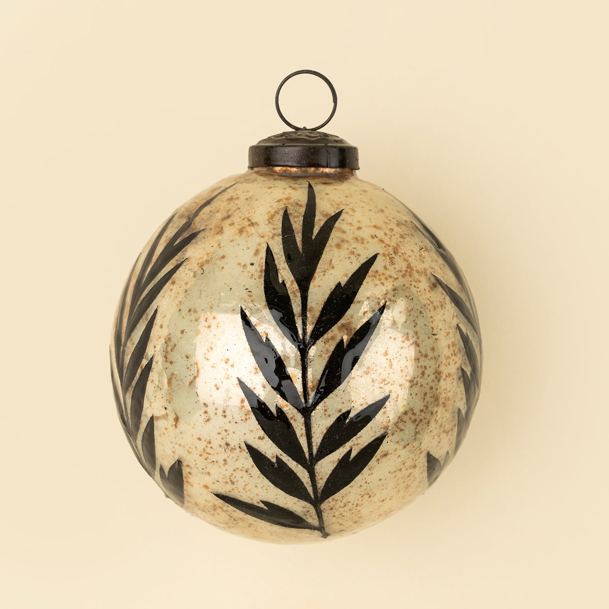 Antique Laurel Holiday Ornament