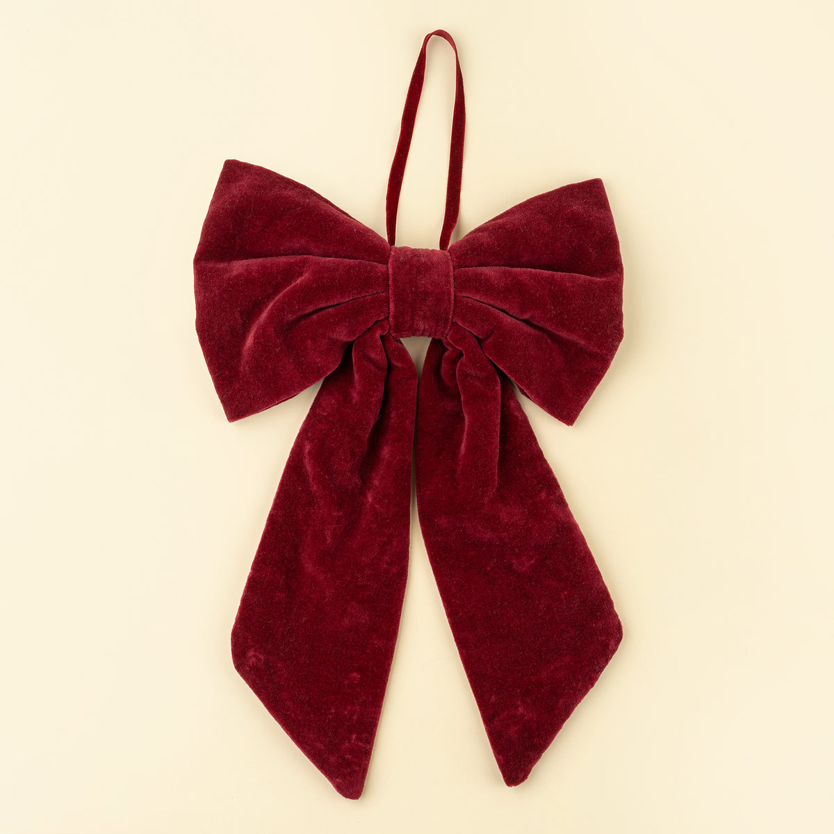 Velvet Bow Hanging