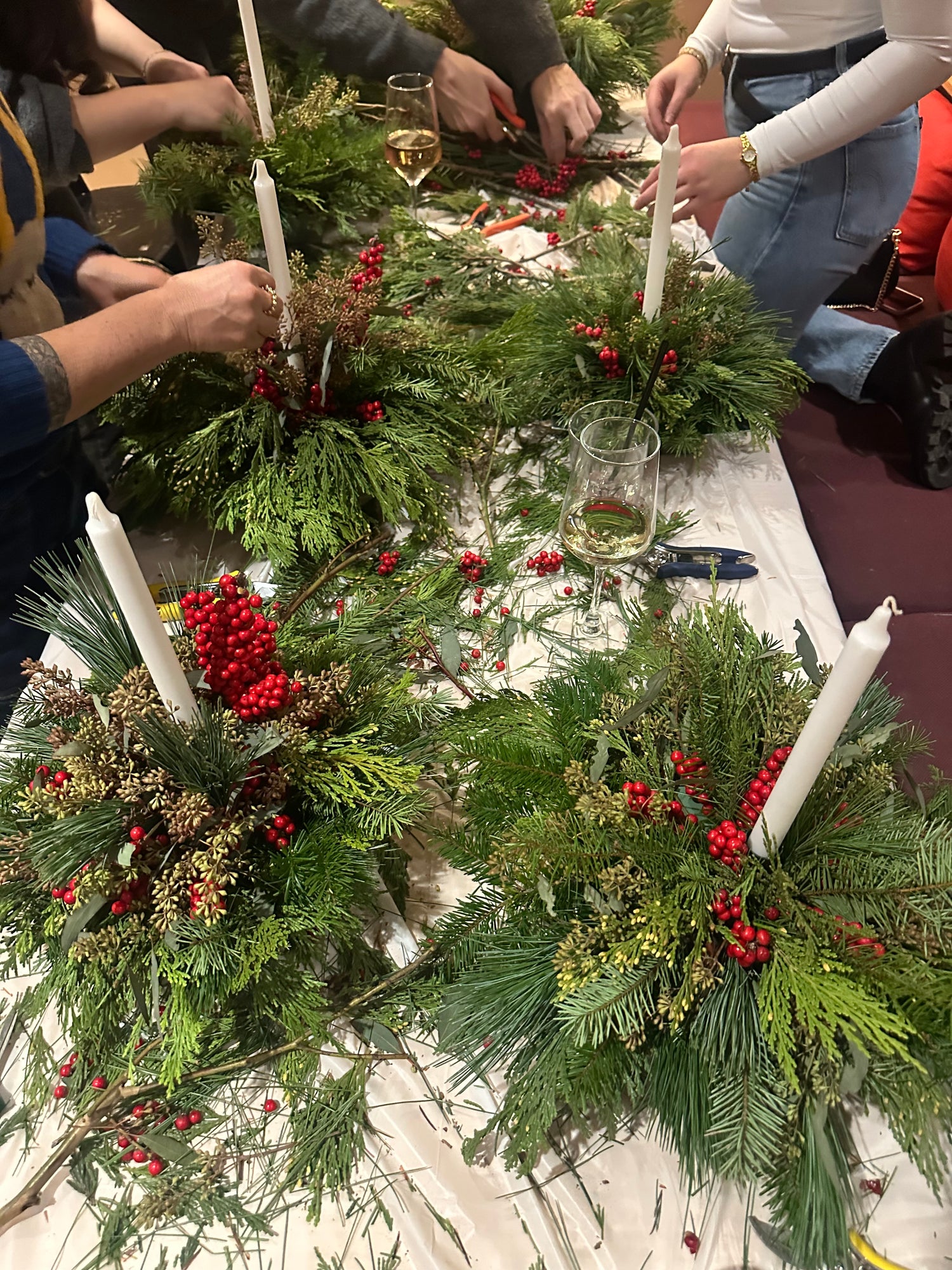 Greenery Centerpiece Workshop