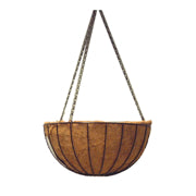 Metal Hanging Baskets and Coconut Liner