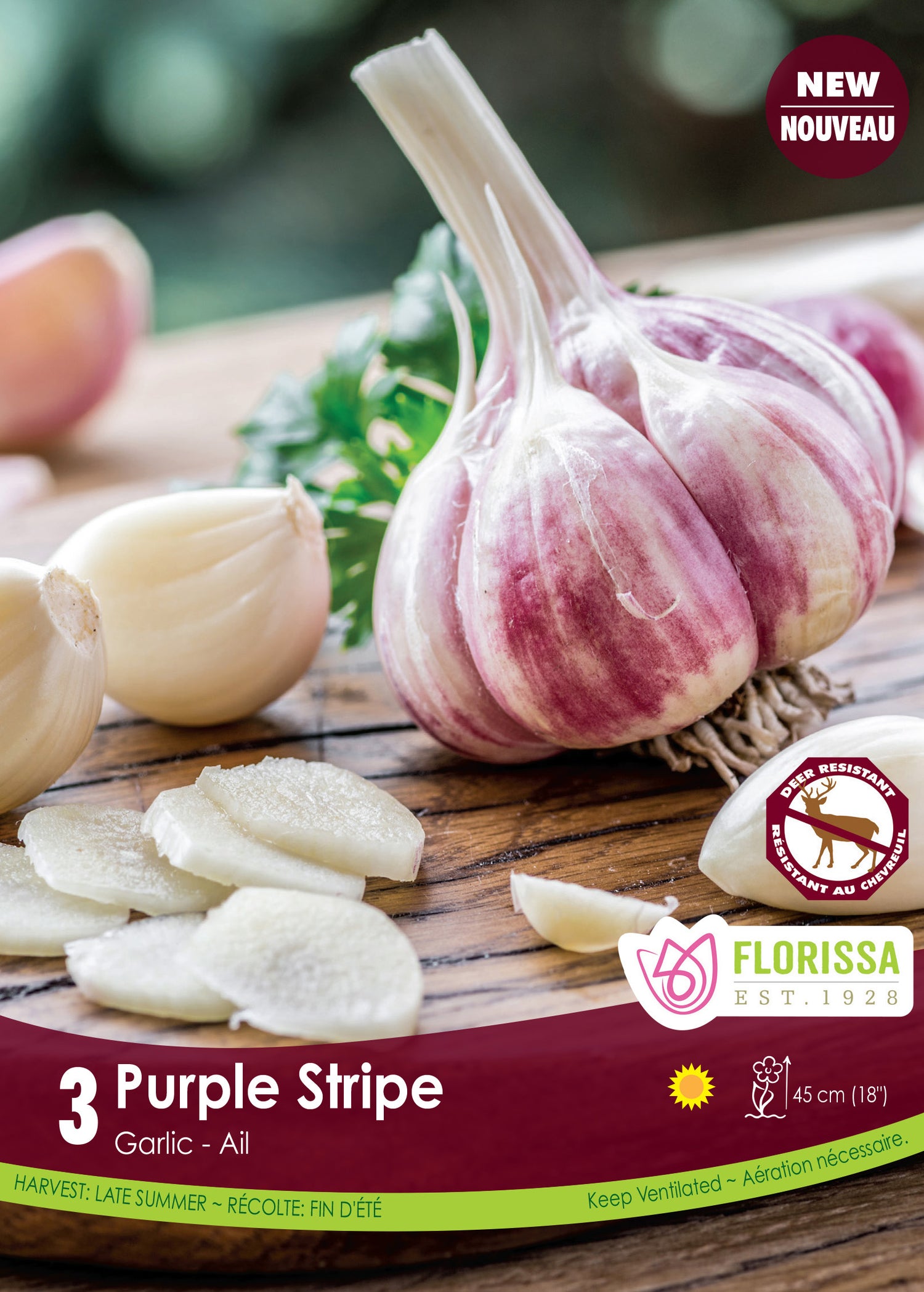 Purple Stripe Garlic