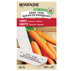 Carrot Scarlet Nantes Organic Seed Tape