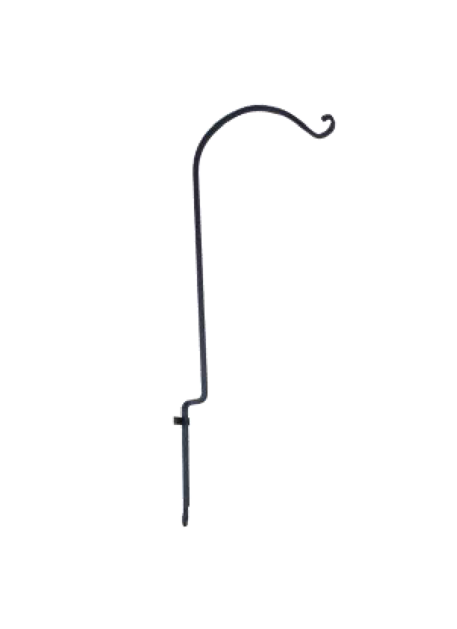 Curved Forged Fence Post Hook