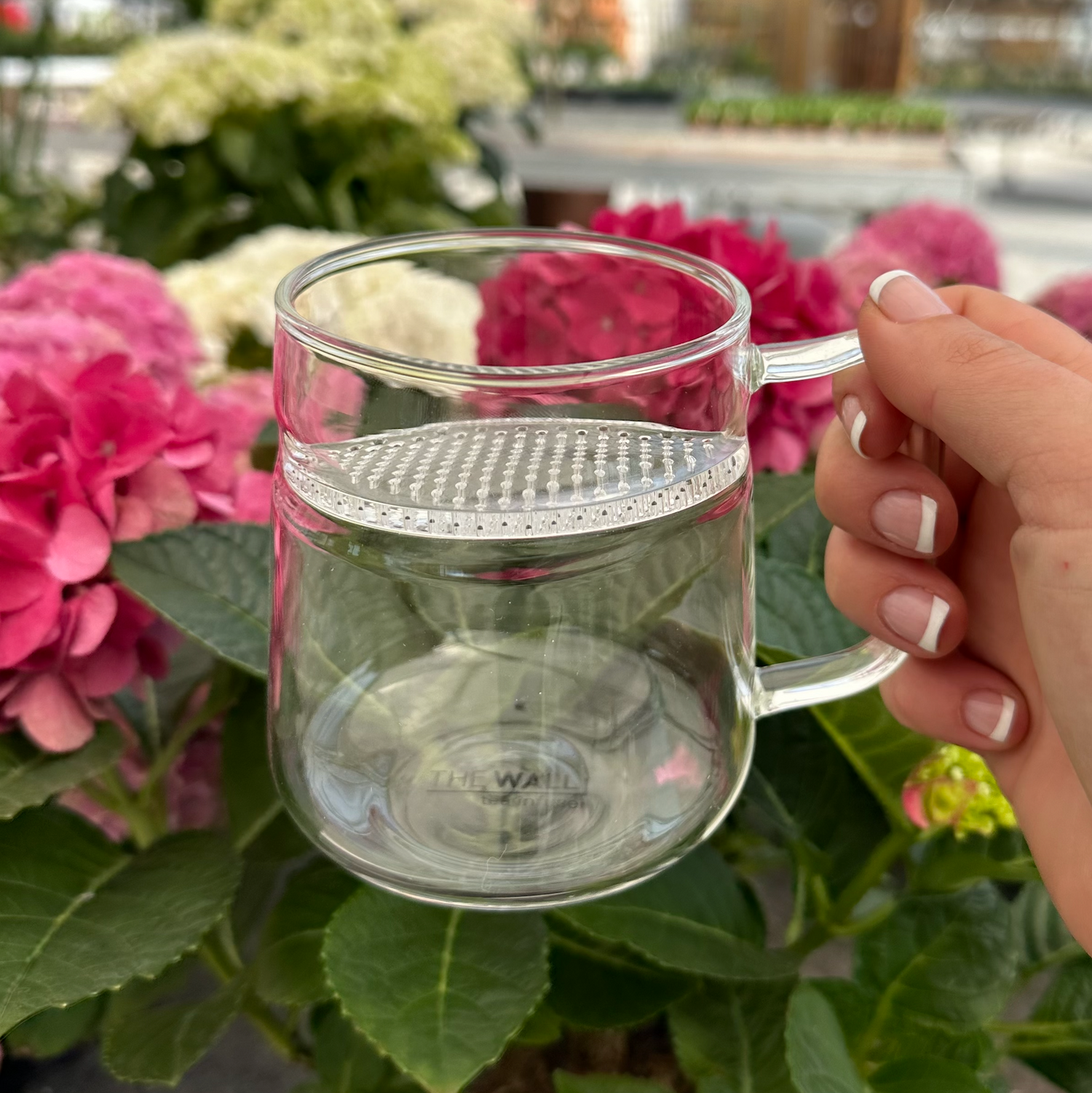 The WALL Glass Tea Infuser