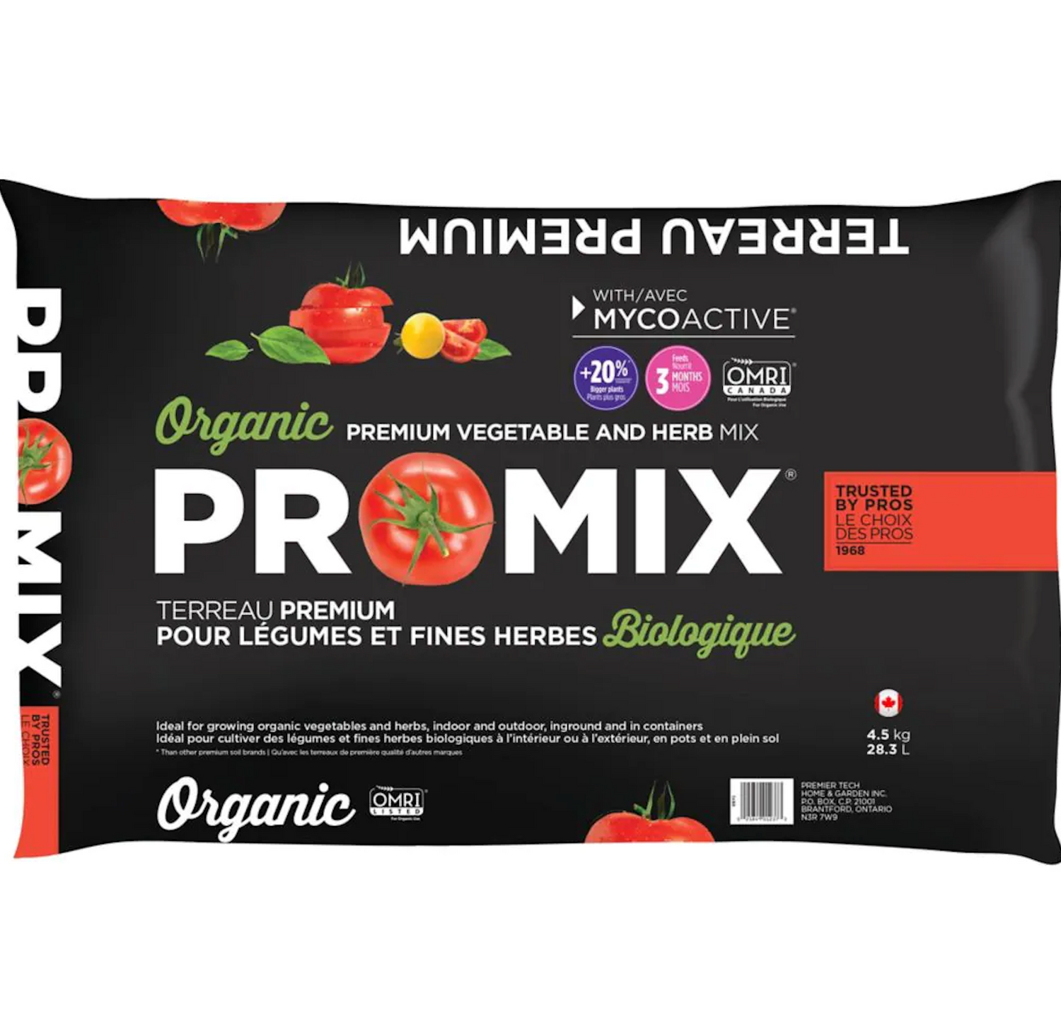 Pro-Mix Premium Organic Vegetable & Herb Mix
