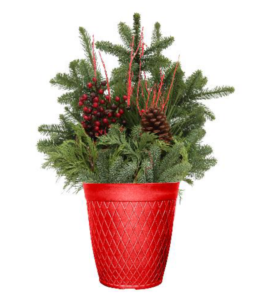 12" Greenery Planter