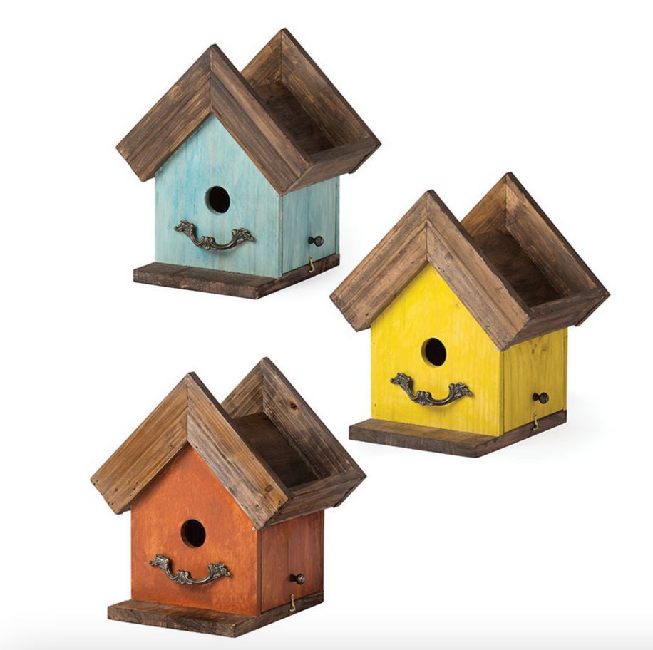 Plantable Amber Bird House