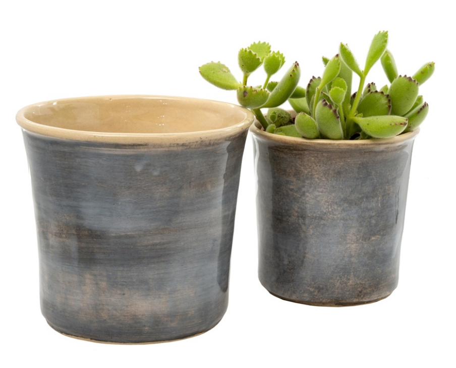 Rustic Brush Pot