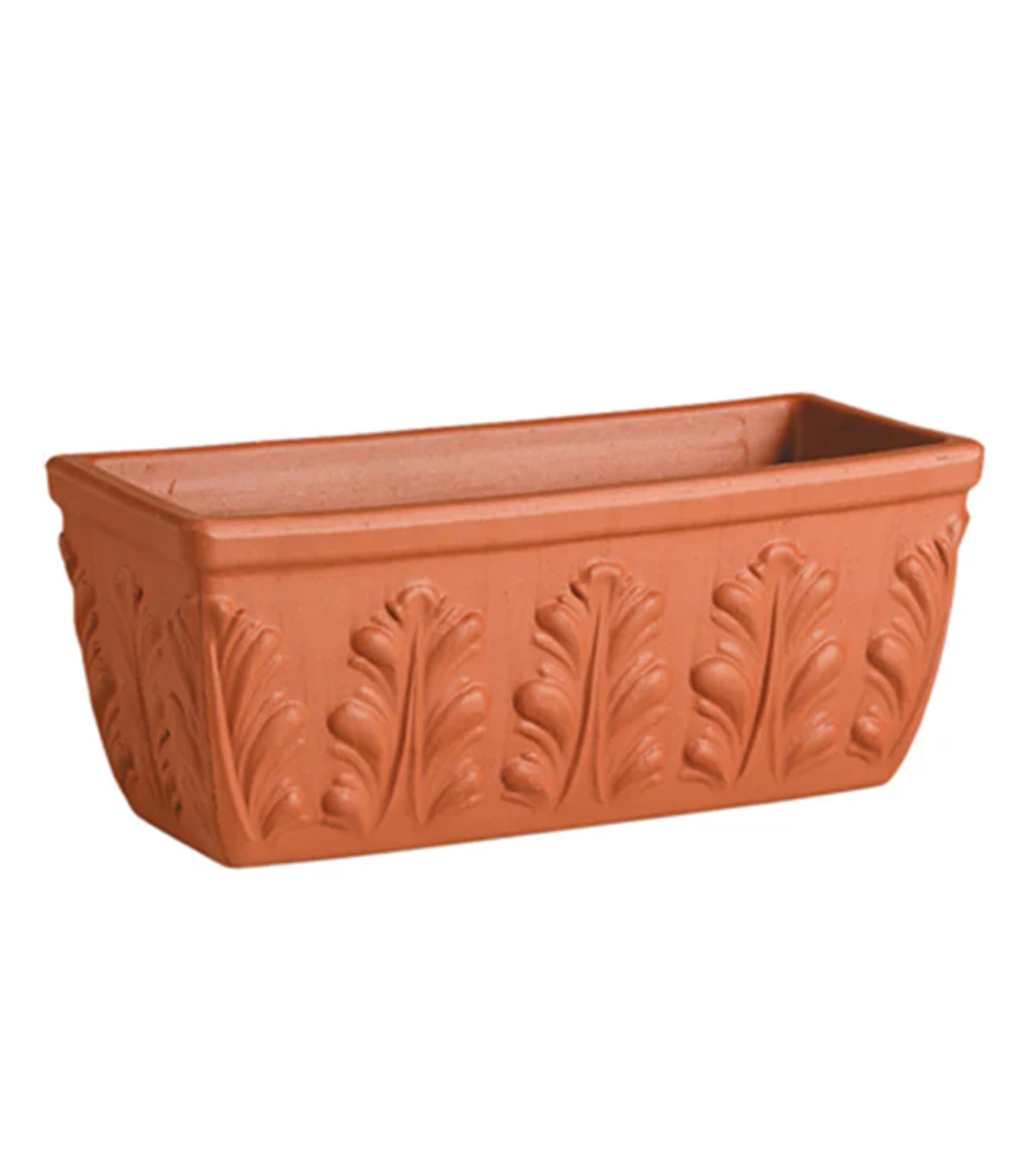 Roman Window Box Terracotta Pot