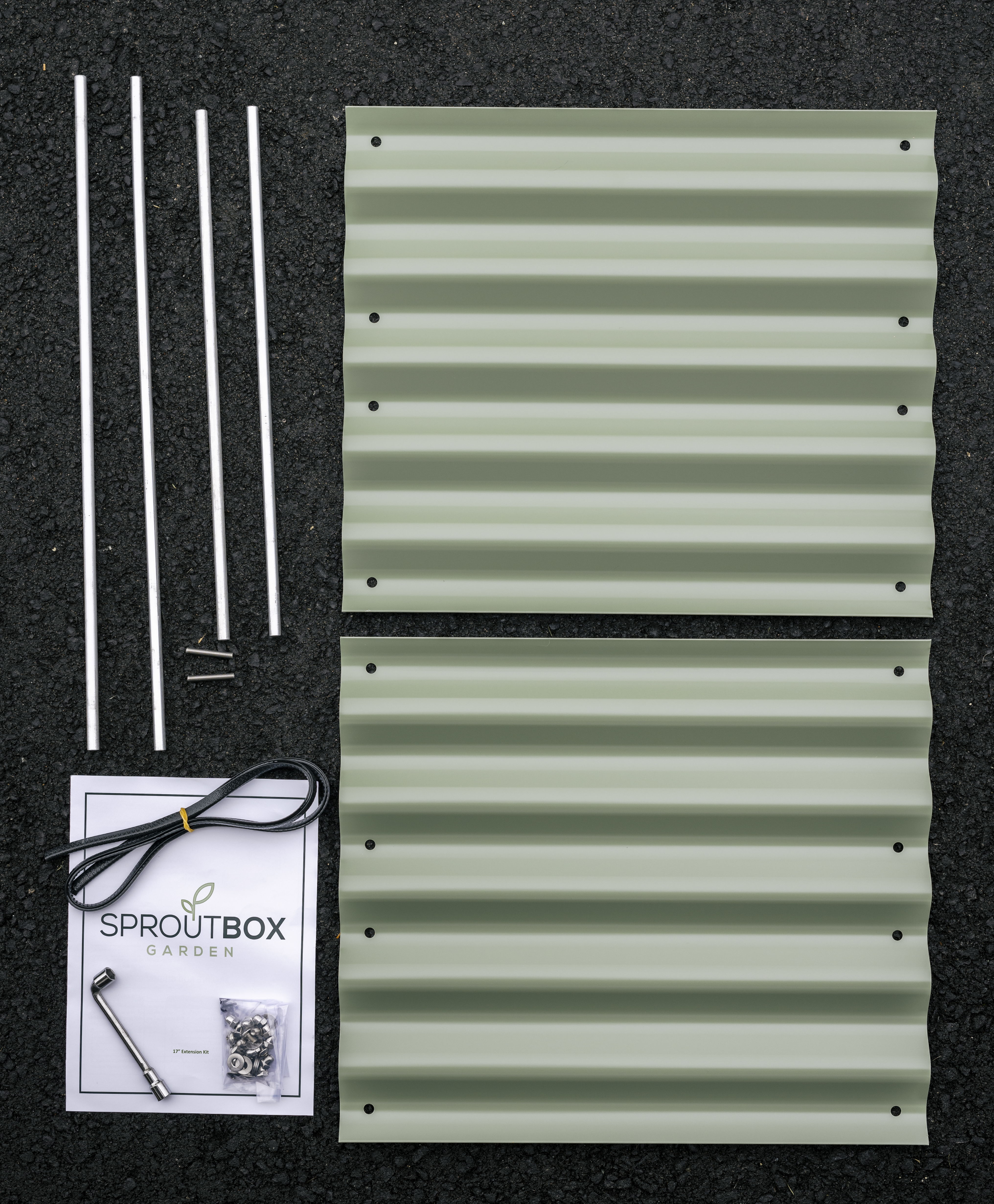 17” Extension Kit for Raised Garden Bed – van der Meer