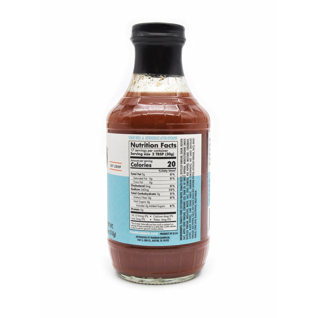 Franklin BBQ Sauce - Vinegar